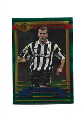 ZIDEDINE ZIDANE - JUVENTUS - 2022 TOPPS FINEST # 60 FUTIS