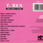 T. Rex • The Early Years CD - pikkukuva 2