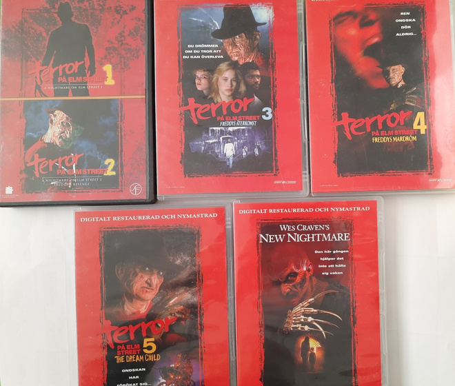 NIGHTMARE ON ELM STREET DVD WES CRAVEN