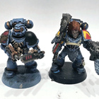 WH40K - 9kpl Space Wolves figuureita [K99] - pikkukuva 4