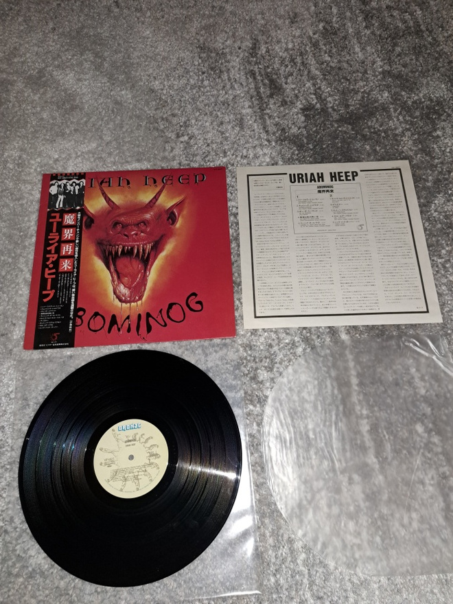 Uriah Heep - Abominog Japanese  Vinyl LP