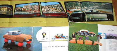 1960 Citroen ID PRESTIGE esite - KUIN UUSI - 32 sivua