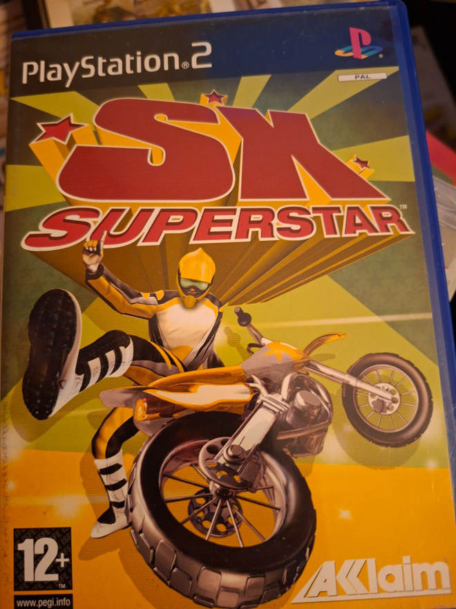 PS2 SX Superstar CIB