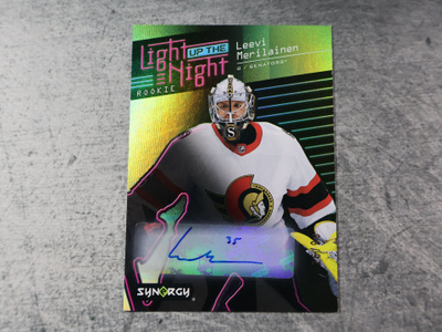 Leevi Meriläinen 2023-24 Synergy Light Up the Night Auto