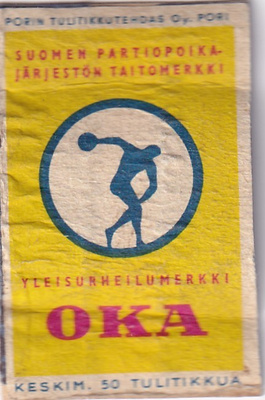 OKA. Yleisurheilumerkki .b481