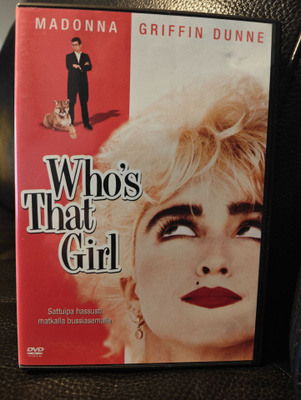 Who's that girl (1987) DVD Suomijulkaisu Madonna
