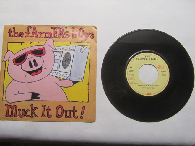 The Farmer´s Boys: Muck It Out !   7" single  1983
