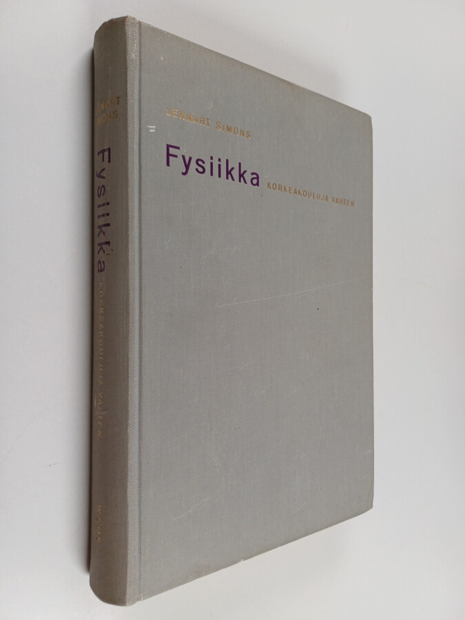 Lennart Simons : Fysiikka korkeakouluja varten