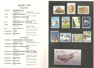 Å Postin virallinen vuosilajitelma 1995 ***