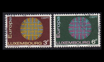 Luxemburg 807-8 o Europa (1970)
