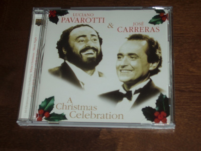CD A Christmas Celebration - L. Pavarotti & J. Carreras
