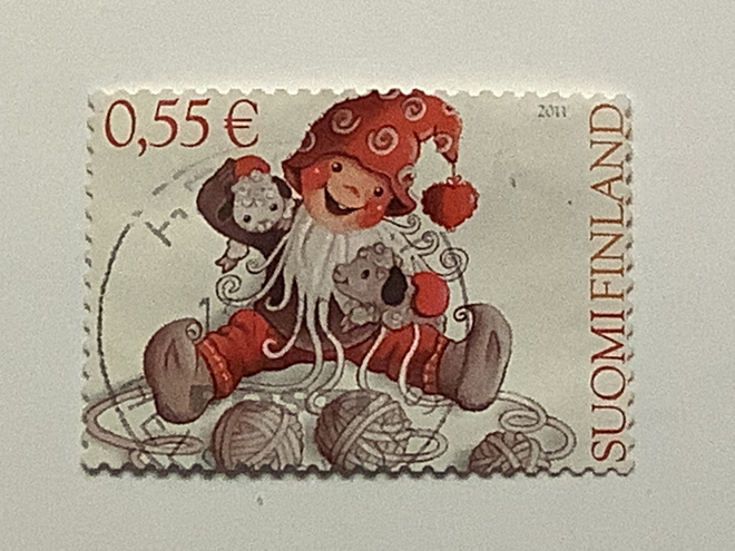 2116 / 2011 Joulu - Pehmeä joulu o leimattu
