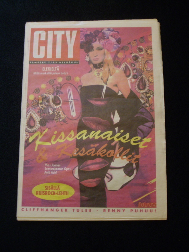 CITY-LEHTI Tampere 7/1993 Renny Harlin ym...
