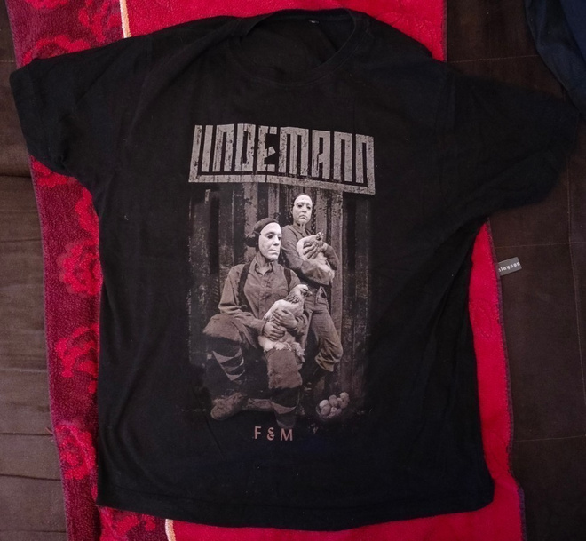Lindemann : F & M Tour 2020 - paita