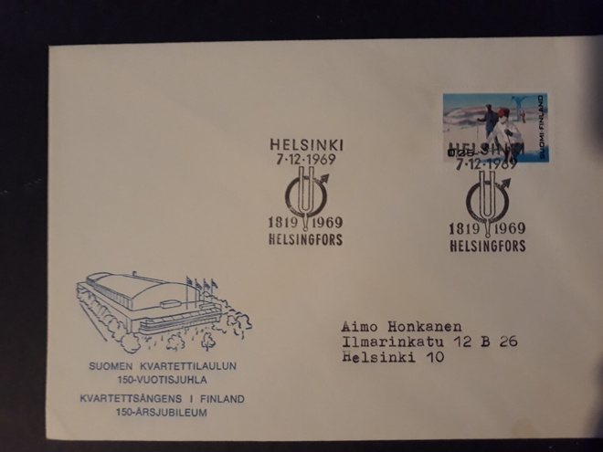 1969  Hki - Kvartettilaulu 150 v.