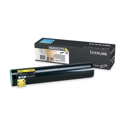 Lexmark X940, X945 Yellow Extra High Yield Toner