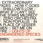 { matthew good - lights of endangered species } - pikkukuva 2