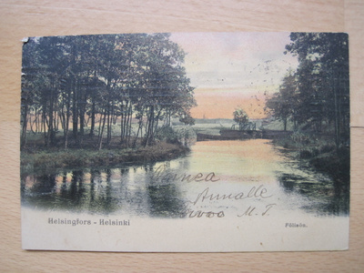 VANHA Postikortti Helsinki 1905