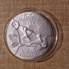 100 mk 1989 Ateneum Hopea 830 UNC - pikkukuva 1