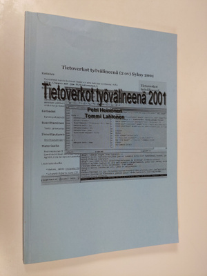 Petri Heinonen : Tietoverkot työvälineenä (2 ov) : syksy ...