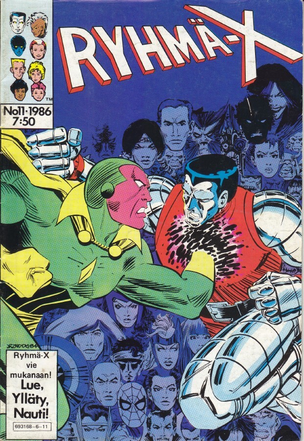Ryhmä-X 11/1986 Kadonneen temppelin metsästäjät 1/2