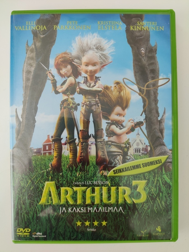 Arthur 3 ja Kaksi maailmaa - DVD