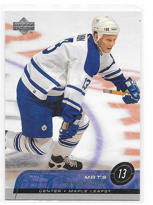2002-03 Upper Deck #164 Mats Sundin Toronto Maple Leafs