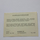 AVARUUS-PURUKUMI KUVA BILD N:o 100 - pikkukuva 2