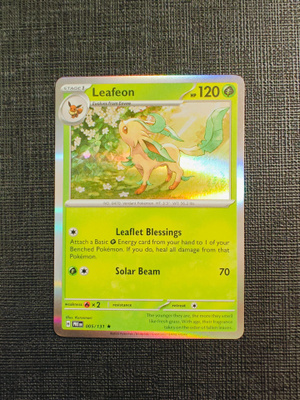 Leafeon 005/131 Holo Rare Prismatic Evolutions