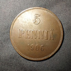 1906 5 penniä - pikkukuva 1
