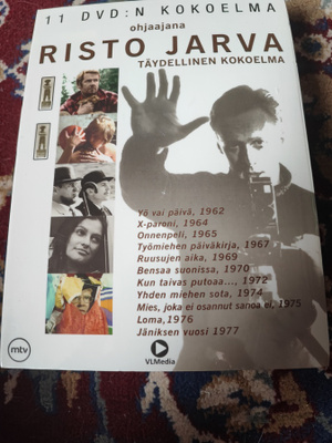 Risto Jarva Täydellinen kokoelma 11 DVD UUSI