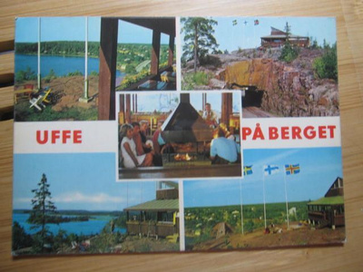 Åland, Uffe på berget Godby postikortti