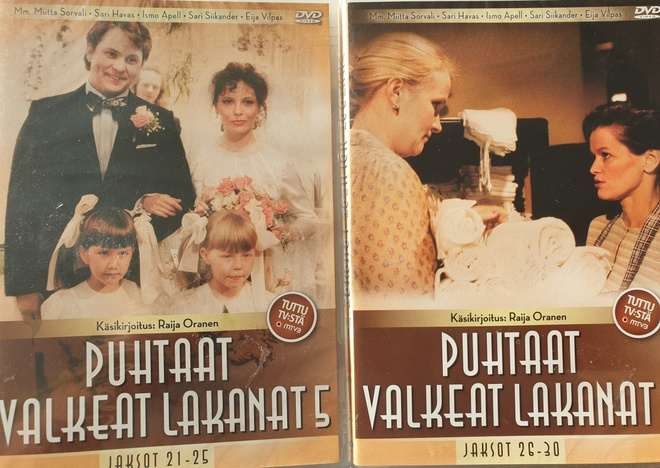PUHTAAT VALKEAT LAKANAT 5 & 6  DVD  UUSIA