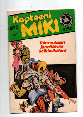 Kapteeni Miki n:o 5 1980