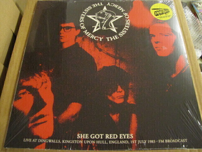 The Sisters of mercy she got red eyes live 1983 lp muoveissa
