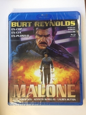 Malone (Blu-ray) Burt Reynolds (1987) UUSI