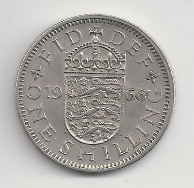 GB  1966  1 sh