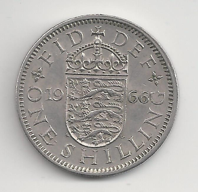 GB  1966  1 sh