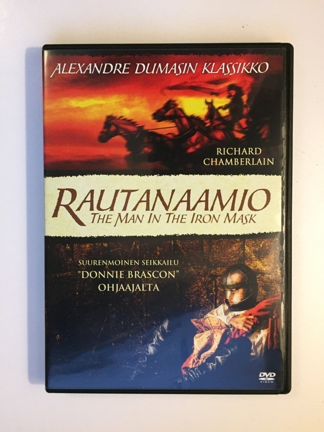 Rautanaamio (1977) Richard Chamberlain, Ian Holm (DVD)