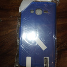 Sininen lompakkokuori ja kalvo Samsung Galaxy J5 (uusi) - pikkukuva 2