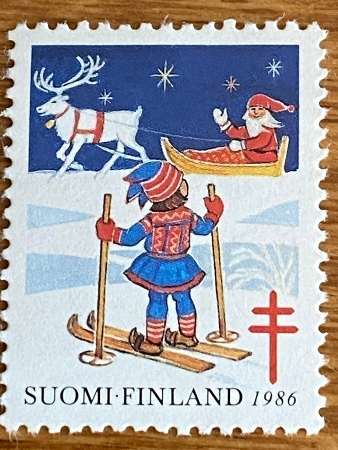 JOULUMERKKI PORO JA TONTTU**