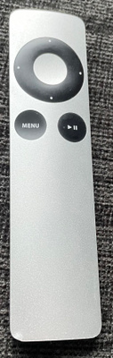 Apple Remote kaukosäädin alumiini - käytetty