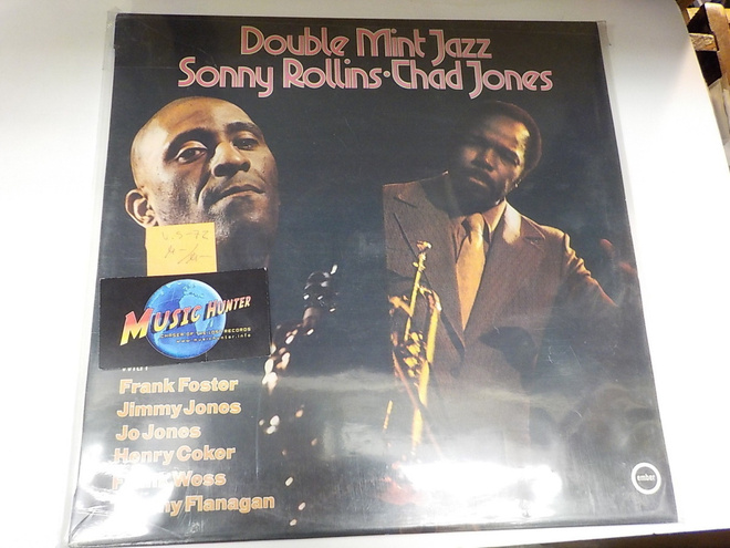 SONNY ROLLINS AND THAD JONES - DOUBLE MINT JAZZ M-/M- LP