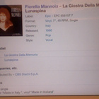 FIORELLA MANNOIA :: LA GIOSTRA DELLA MEMORIA :: VINYYLI 7" - pikkukuva 5