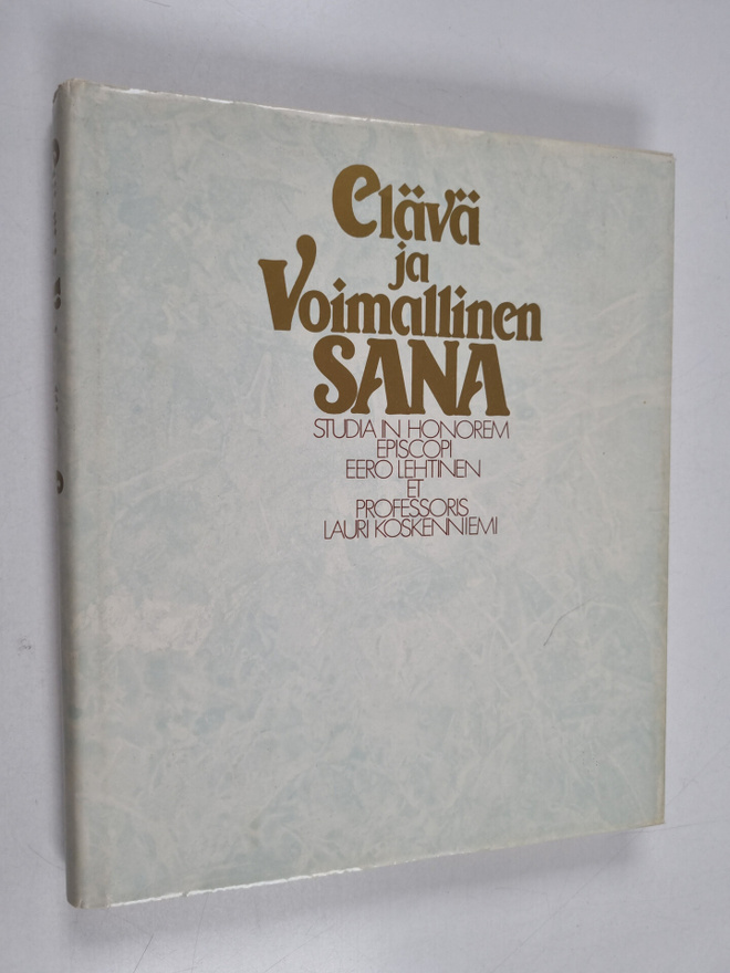 Kirsi ym. (ed.) Hannolin : Elävä ja voimallinen sana : st...