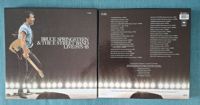 BRUCE SPRINGSTEEN&E STREET BAND CBS 450227 1 1986