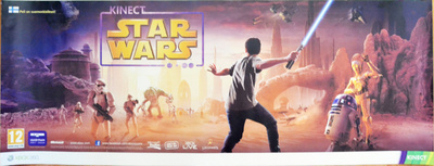Mainosjuliste: Kinect Star Wars (Xbox360)