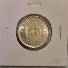 Hopearaha 100 markkaa 1956, Suomi, 5,2 g Ag500 - pikkukuva 1