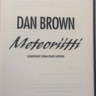 DAN BROWN: METEORIITTI (KOVAKANTINEN) - pikkukuva 3