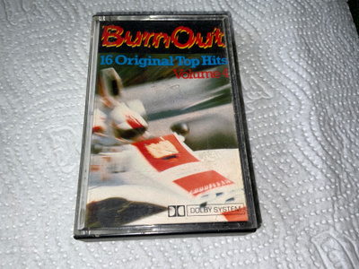 C-kasetti,1980)Burn Out-Original Top Hits,Volume 4